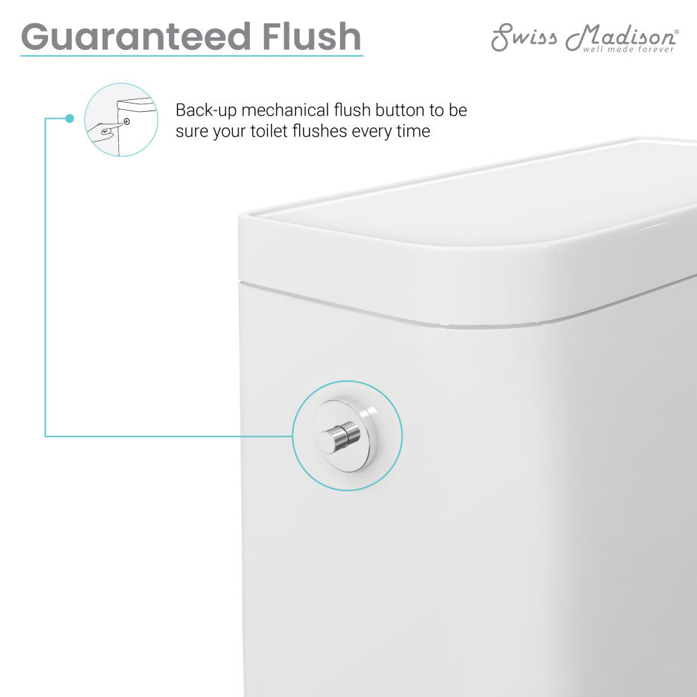 Monaco One Piece Elongated Toilet, Touchless