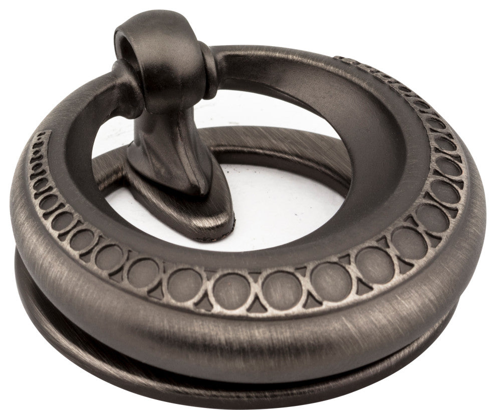 Jeffrey Alexander Symphony 2" Ring Knob, Brushed Pewter