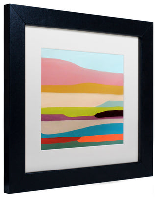 'Alto' Matted Framed Canvas Art by Sylvie Demers