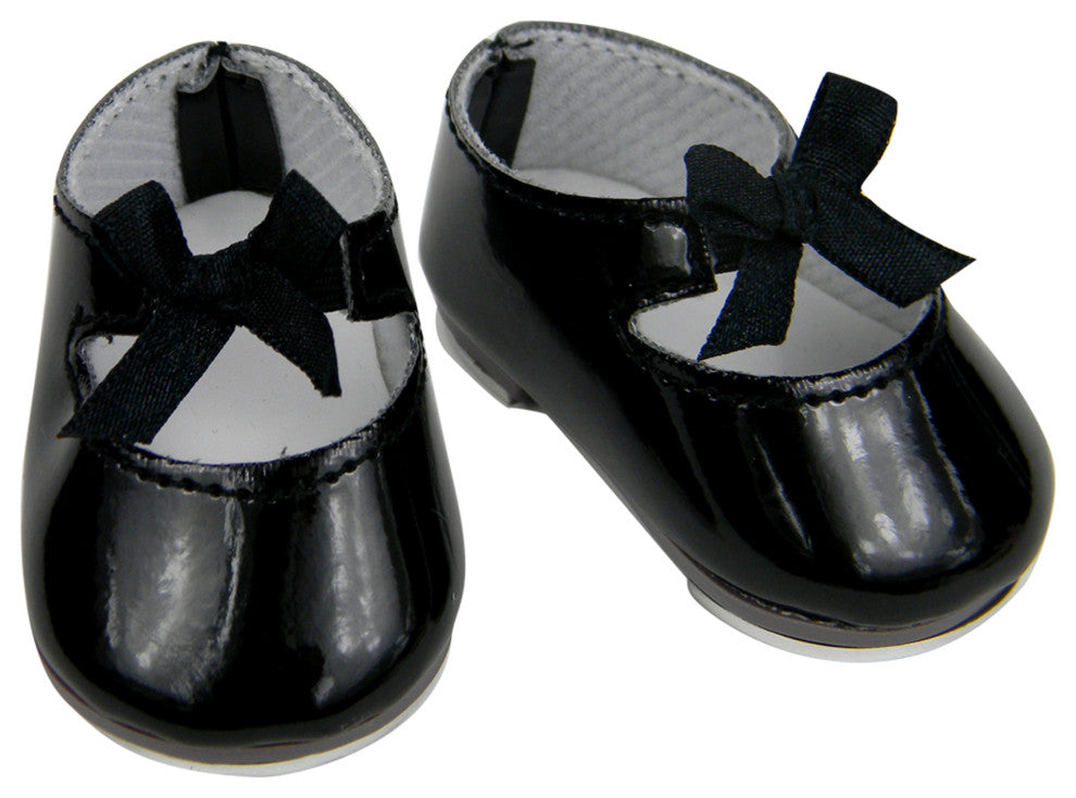 Jazz Tap Shoes for 18" Dolls, Black