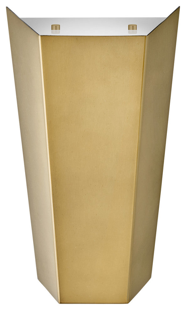 Hinkley Vin Medium Single Light Sconce, Heritage Brass