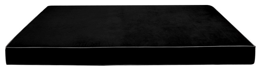 Contrast Pipe 8" Twin-XL 80x39x8 Velvet Indoor Daybed Mattress COVER ONLY-AD374