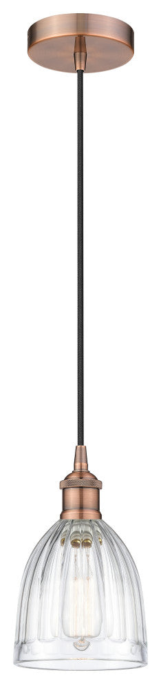 Innovations 616-1P-AC-G442 1-Light Mini Pendant, Antique Copper