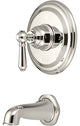 Pioneer Americana Single-Handle Wall-Mount Polished Nickel Tub Faucet Trim Set