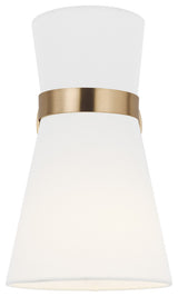 Clark 1-Light Wall/Bath Sconce, Satin Brass