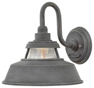 Outdoor Troyer Medium Wall Mount in Aged Zinc