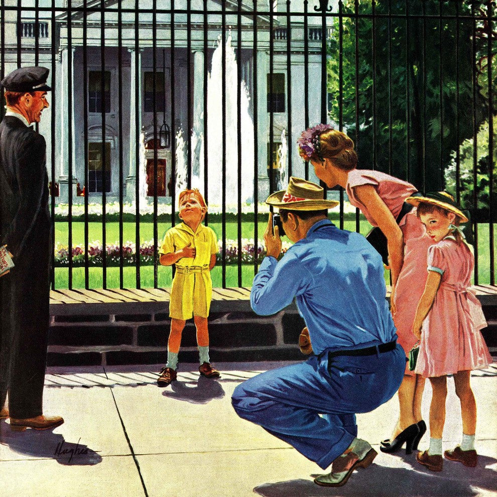 "Future President" Painting Print on Canvas by George Hughes