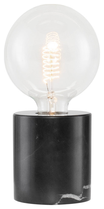 Pia Black Stone Table Lighting