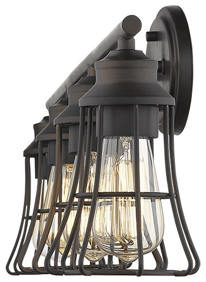Piers 4-Light Oil-Rubbed Bronze Vanity