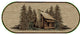 American Destination Piney Flats Antique Lodge Accent Rug 2'2"x5'3" Oval