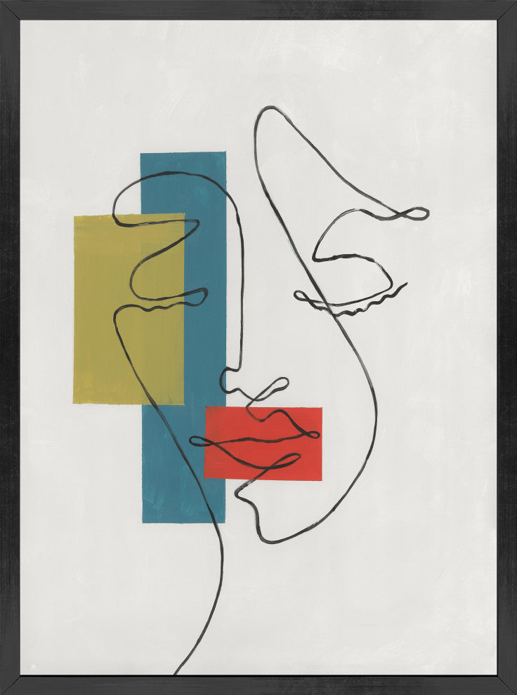 Changing Faces I, 16 x 22