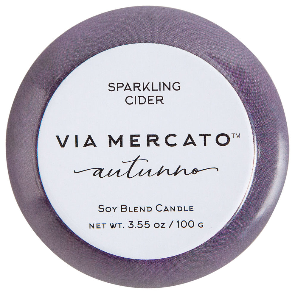 3.5Oz Autunno Candle - Sparkling Cider