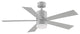 Fanimation FP8458BN 52"Ceiling Fan Brushed Nickel Finish