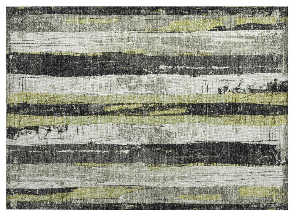 Machine Washable Indoor/Outdoor Chantille ACN1872 Aloe 1'8" x 2'6" Rug