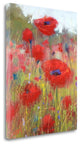 "In The Poppy Field" By Karen Margulis, Giclee Print on Gallery Wrap Canvas