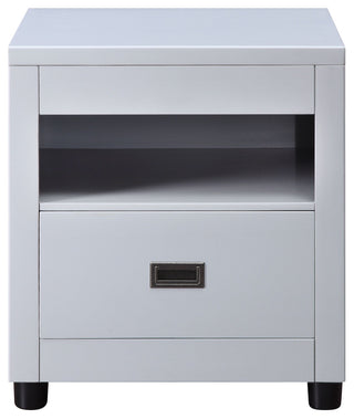 Eleanor End Table, Dove Gray