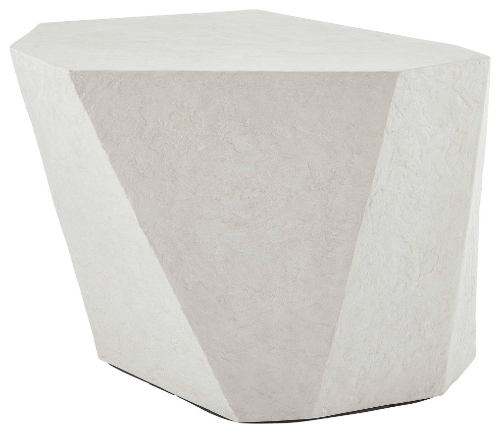 Uttermost Parra Limestone Outdoor Side Table