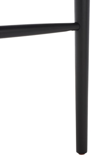 Safavieh Lionel Retro Barstool, Black