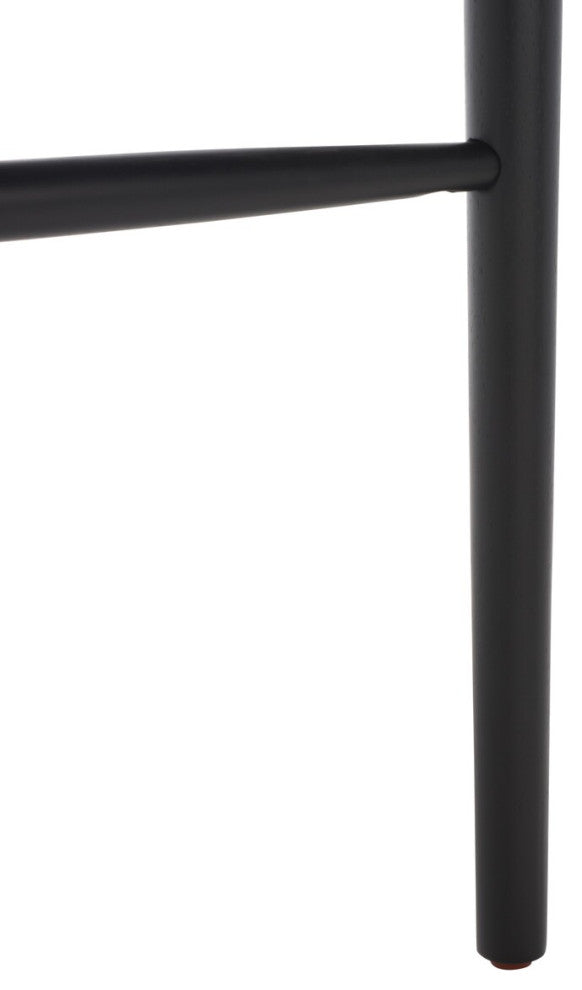 Safavieh Lionel Retro Barstool, Black