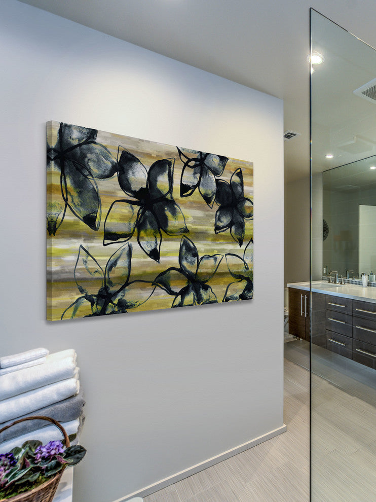 "Flowers in Bloom" Fine Art Canvas Print, 24"x16"