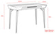 Loft Lyfe Arwen Desk, 3 Storage Drawers, Extra Storage on Top, White/Gray