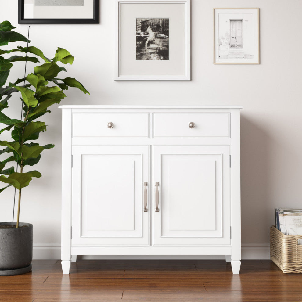 Connaught Entryway Storage Cabinet, White