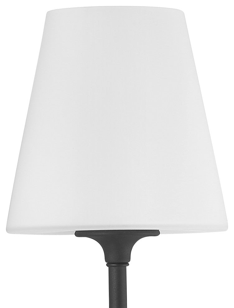 Juno 1-Light Black Forged Wall Mount