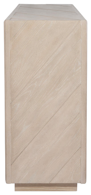 Uttermost Prism Light Oak Console Table