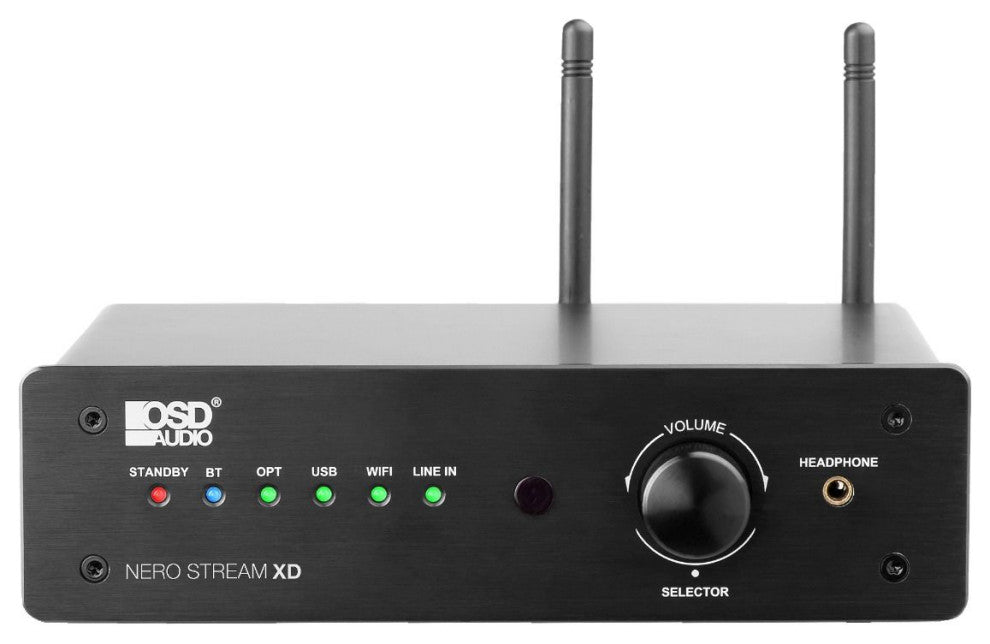 120W App Control Amplifier, Compact, Built-In DAC, WiFi Streaming, Bluetooth
