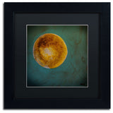 'Moon on Blue' Matted Framed Canvas Art by Nicole Dietz