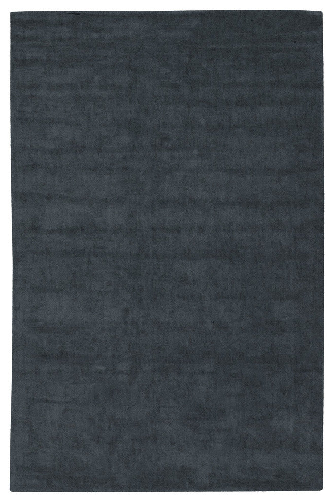 Gloria Contemporary Area Rug, Charcoal Gray, 5'x7'6" Rectangle