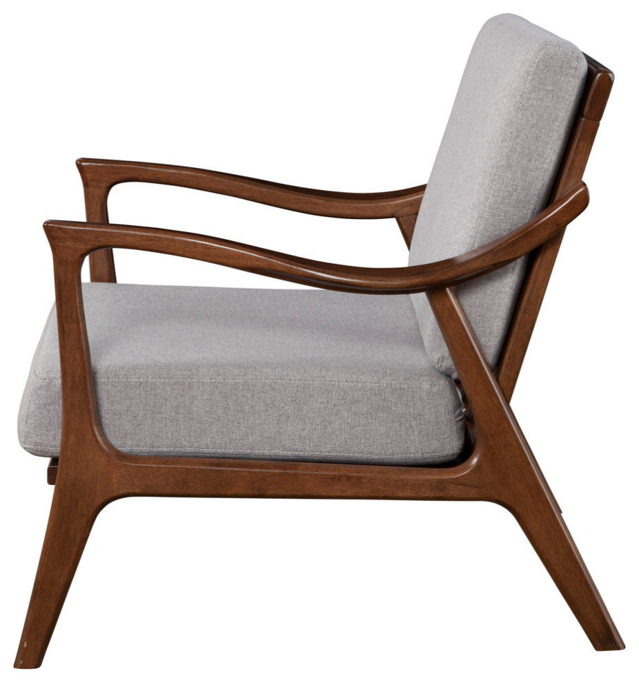Zephyr Slate Lounge Chair With Removable Cushions