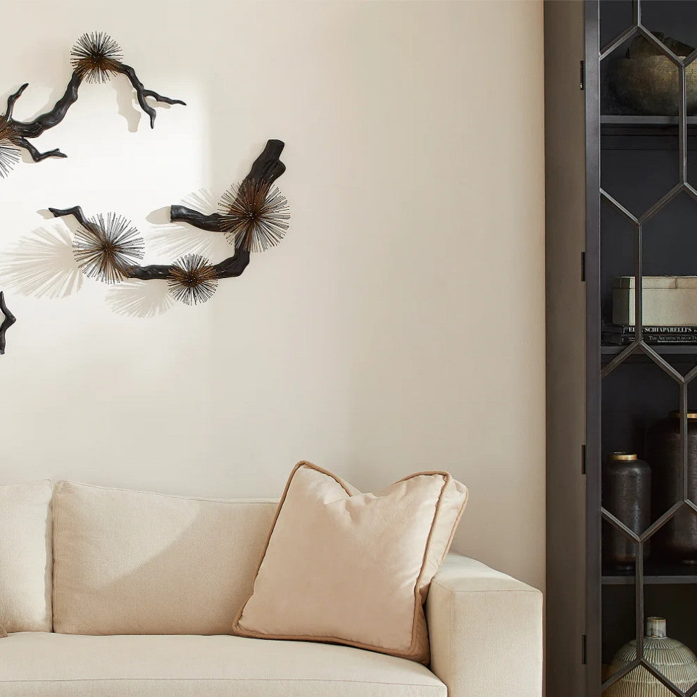 Ichiyo Wall Decor, Black Medium