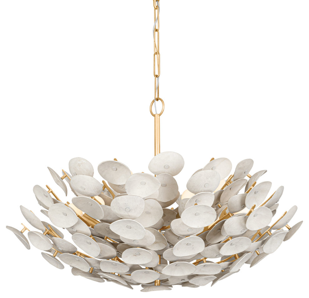 Aimi 9-Light Chandelier, Textile
