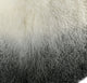 Tibetan Sheep White to Grey Pouf - White