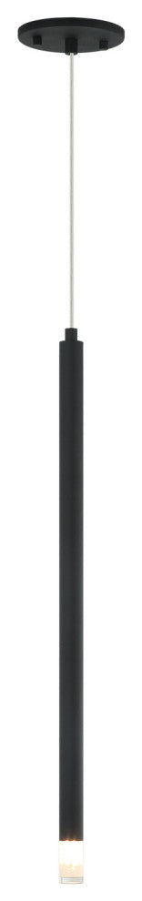 Matteo Lighting C63101MB Pendant, Matte Black Finish