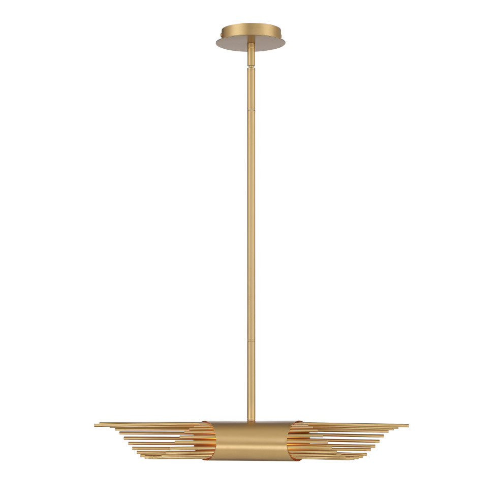 Umura 2-Light Chandelier, Gold