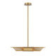 Umura 2-Light Chandelier, Gold