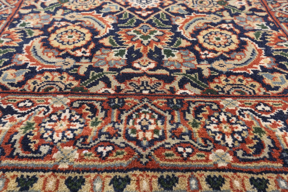 Persian Hill Herati Hand Knotted Wool Runner Rug 2' 3" X 10' 4" - Q7164