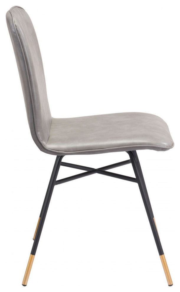Var Dining Chair, Set of 2 Gray