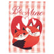 Flag Be Mine Fox Polyester 13x18