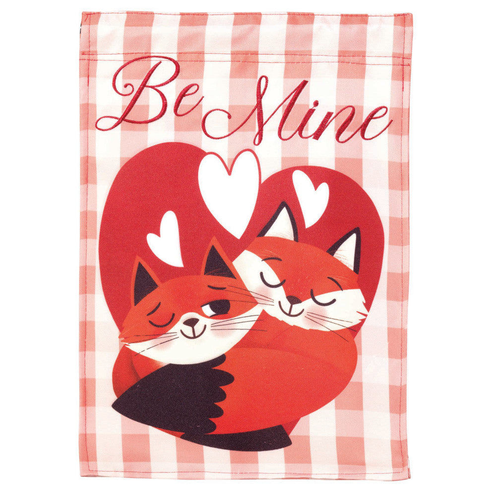 Flag Be Mine Fox Polyester 13x18