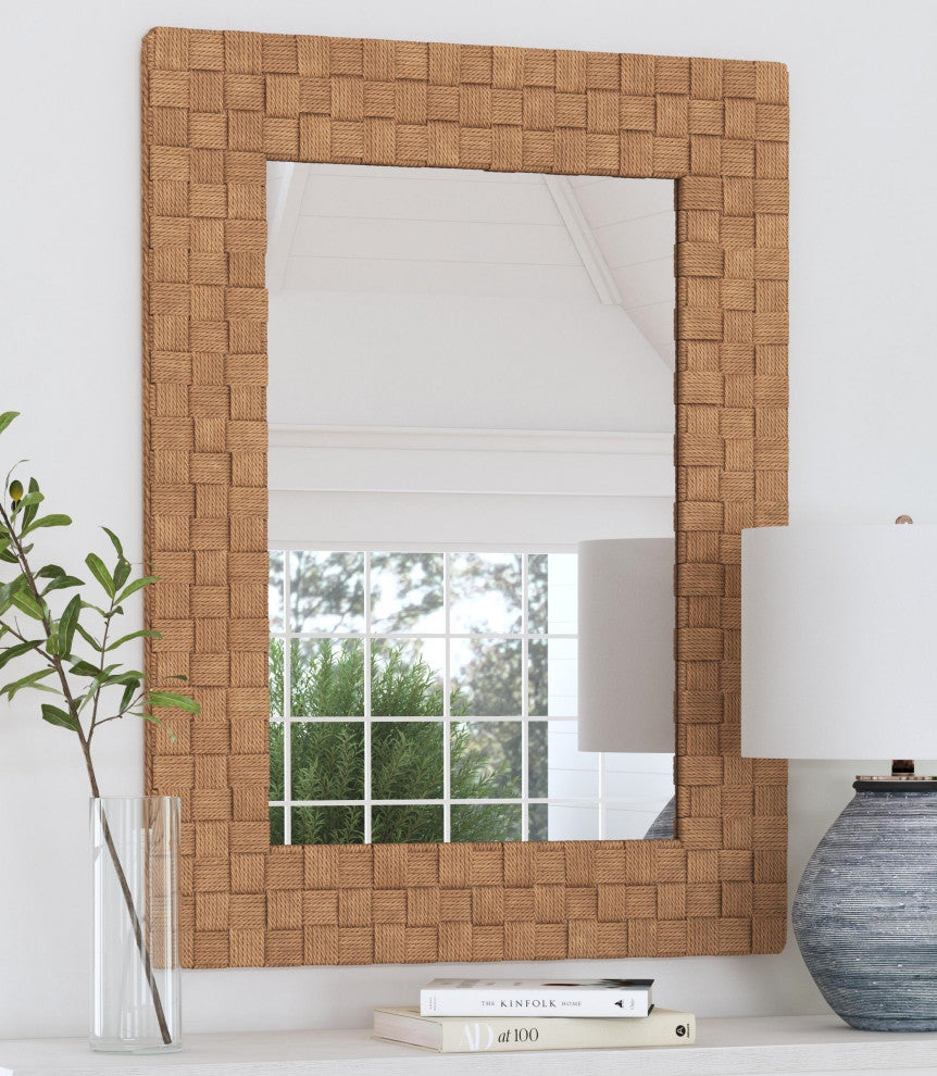 Darlington Wall Mirror - Brown