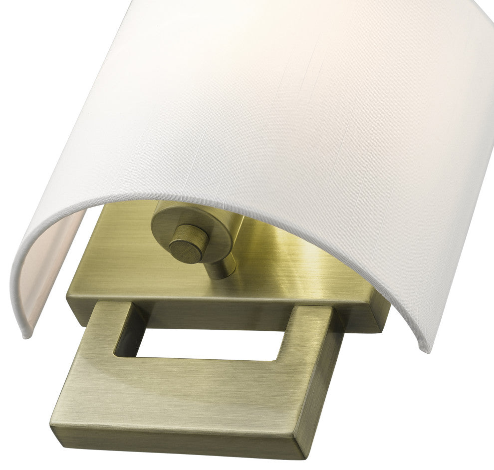 ADA Wall Sconces 1-Light Antique Brass Petite ADA Sconce