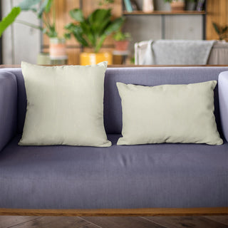 White Kona Embroidery, Some Shine To This Pattern Luxury Throw Pillow, 22"x22"