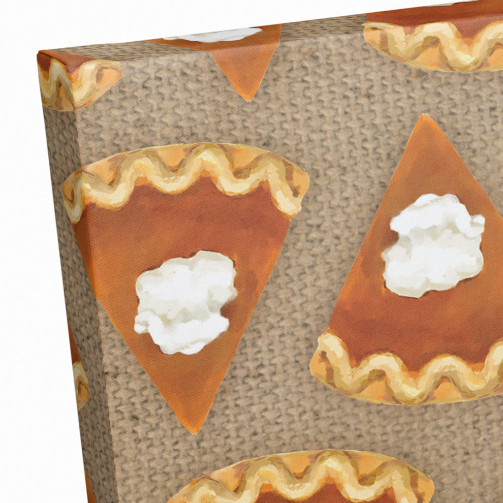 Here For Pumpkin Pie 2 24"x30" Canvas Wall Art