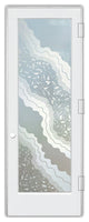 Pantry Door - Metamorphosis Peak - Primed - 28" x 84" - Knob on Left - Push Open