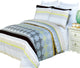 South Gate Printed 3-Piece 100% Cotton Duvet Cover Set, Full/Queen