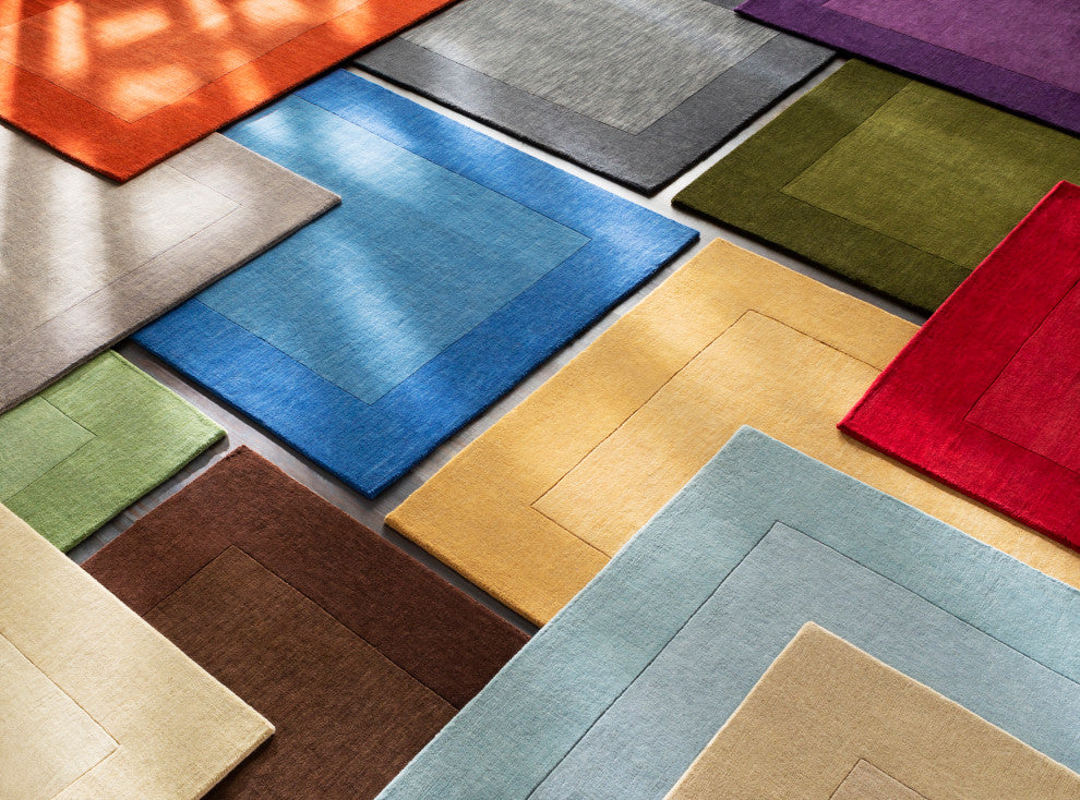 Surya Mystique M-315 Modern Area Rug, 6' x 9' Rectangle