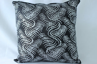 Polyester Pillow With Seqence Embroidery.